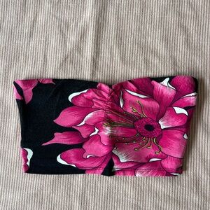 Pink Flower Bandeau